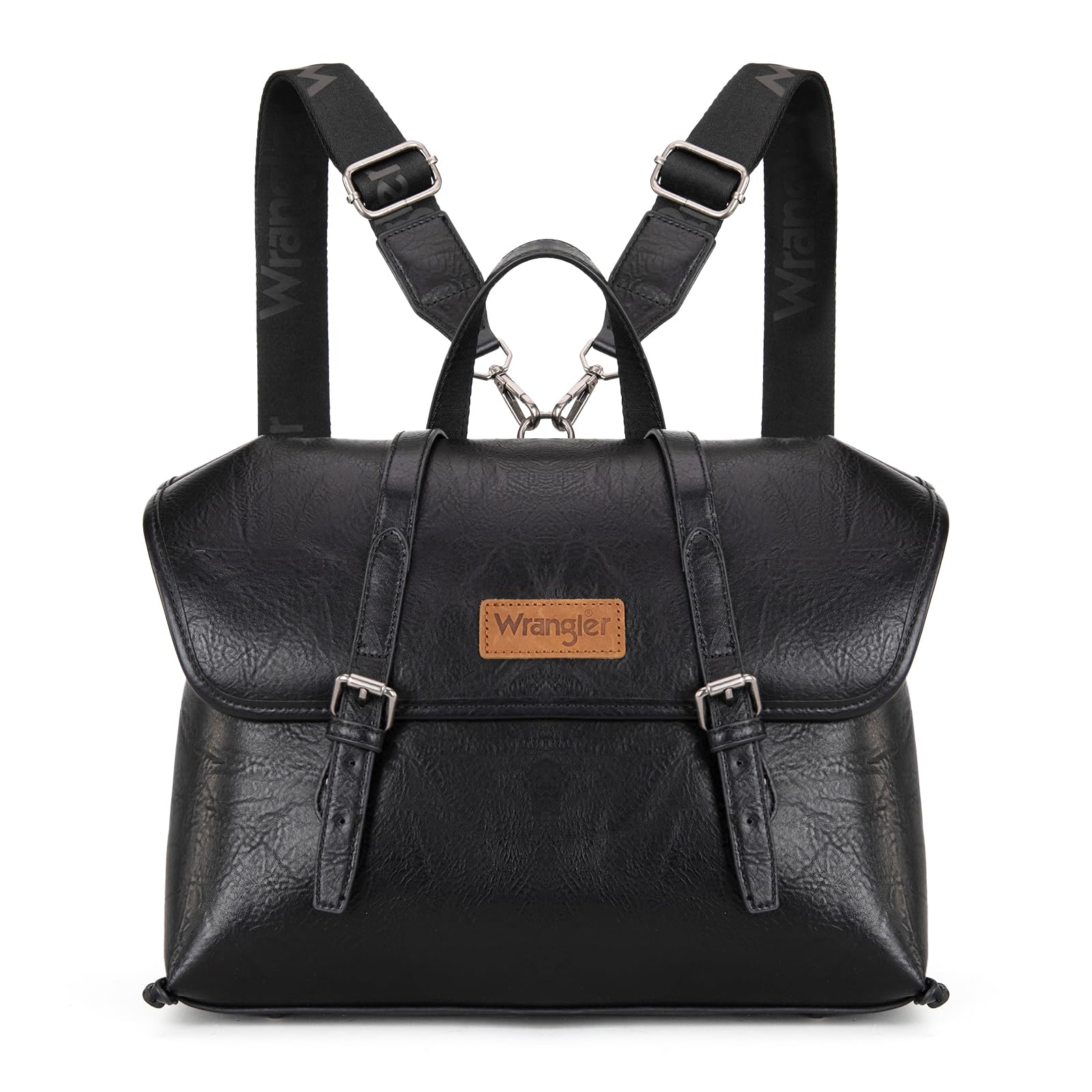 Montana West Wrangler Women's Medium Convertible Crossbody & Top-handle Backpack Bag for Business and Travel